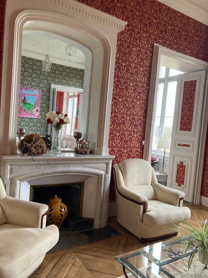 Chateau De La Bouchatte Chambre Les Roses Chazemais Bagian luar foto